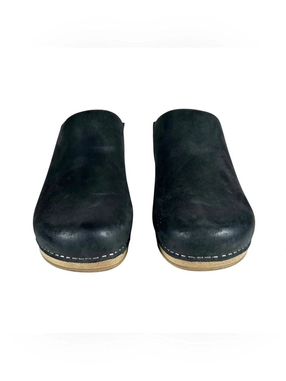 DANSKO Brenda Minimalist Mules in black burnished suede - Picture 6 of 10